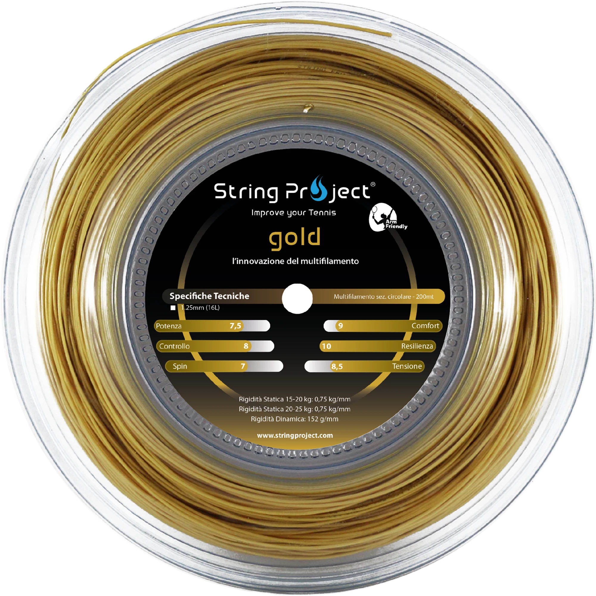 String Project Gold - bobina de 200 m