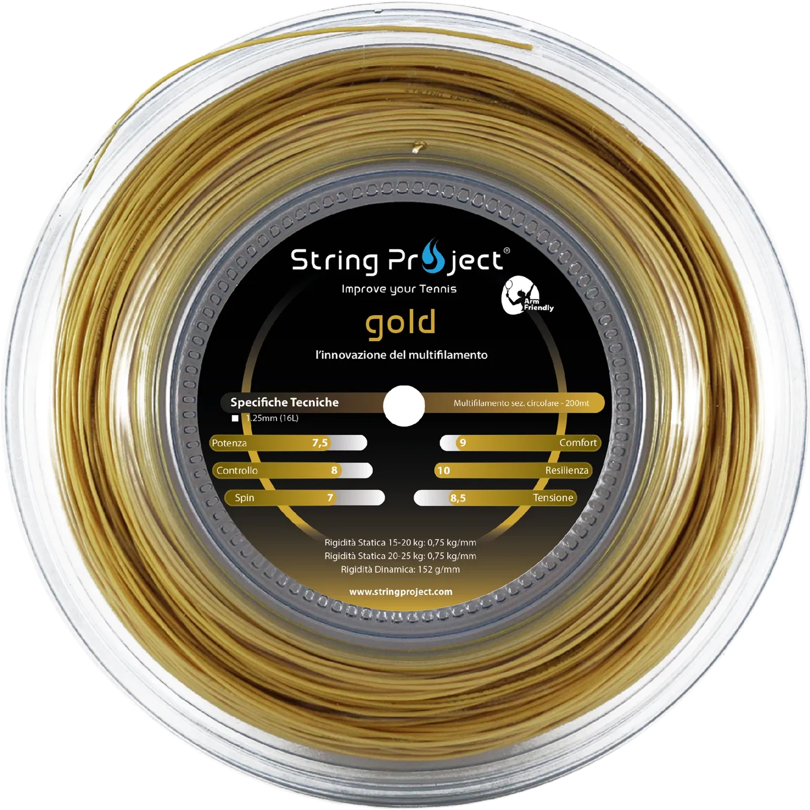 String Project Gold - matassa da 200 m