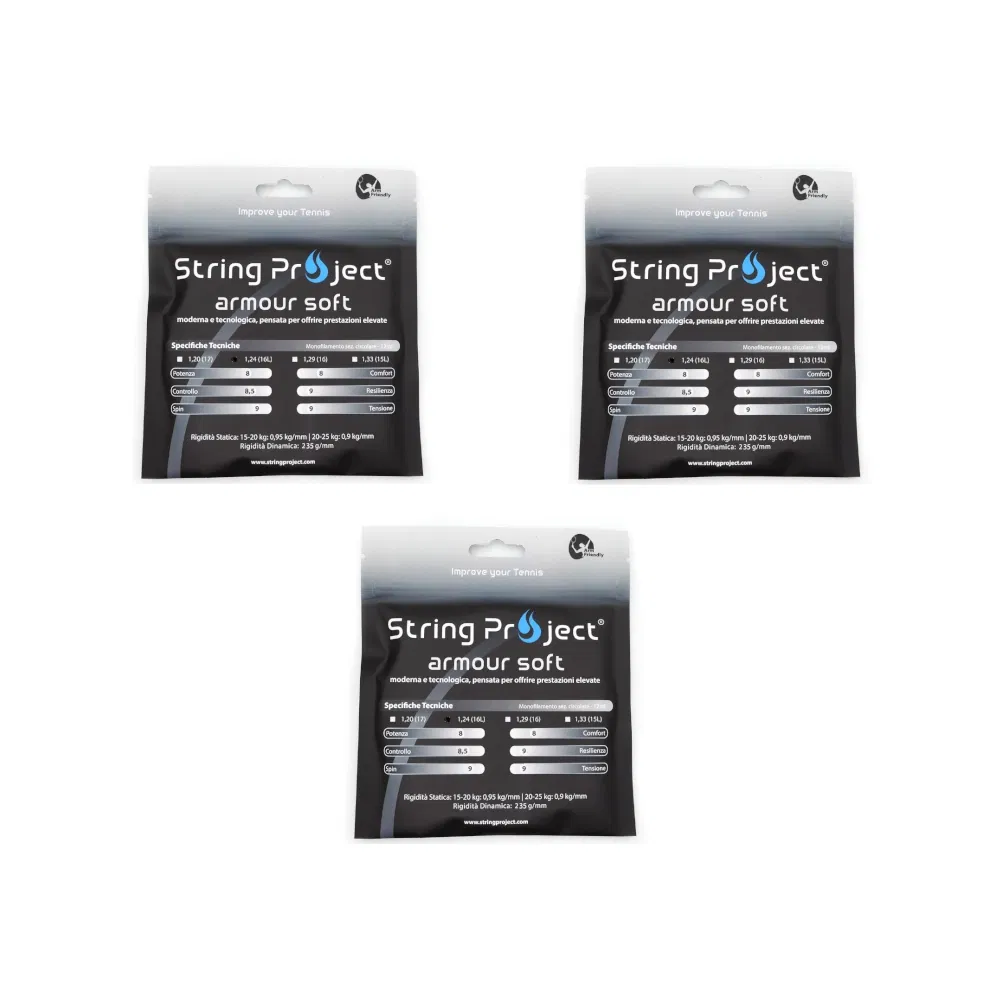String Project Armour Soft – Pack da 3 matassine da 12 m