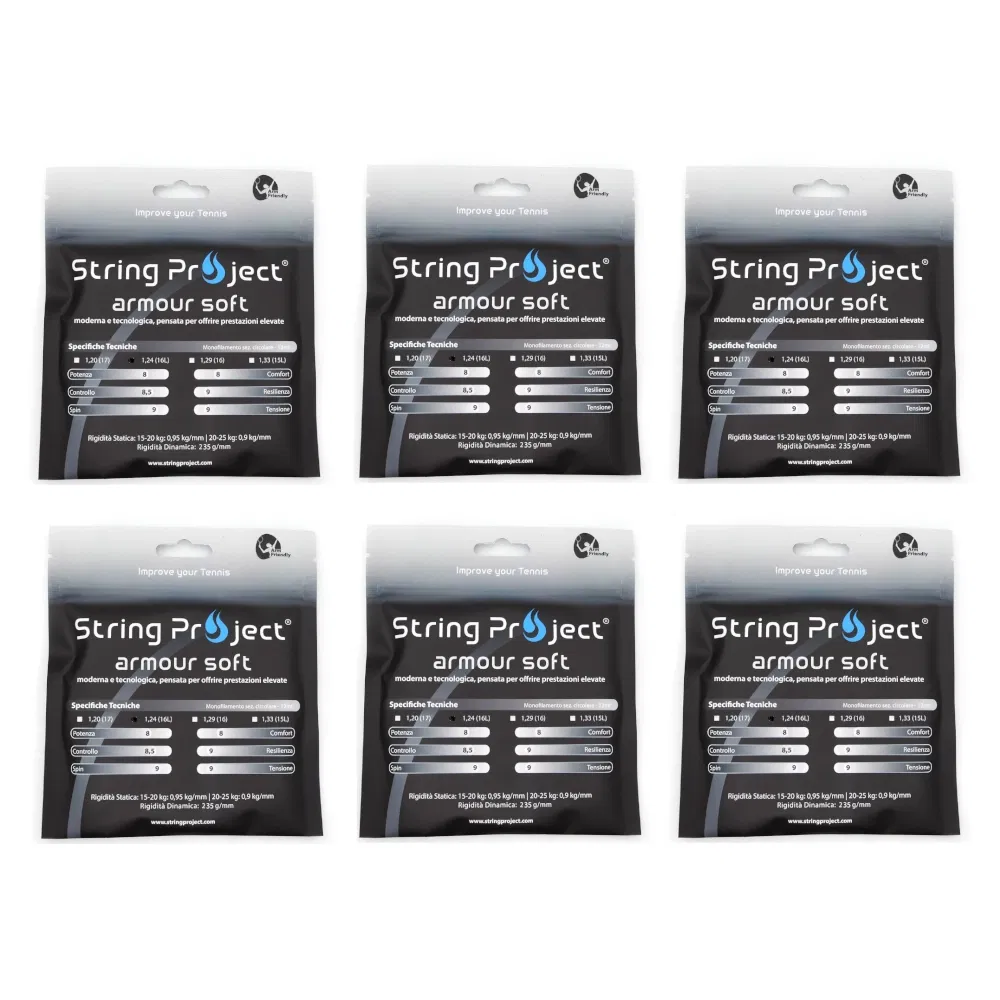 String Project Armour Soft – Pack da 6 matassine da 12 m