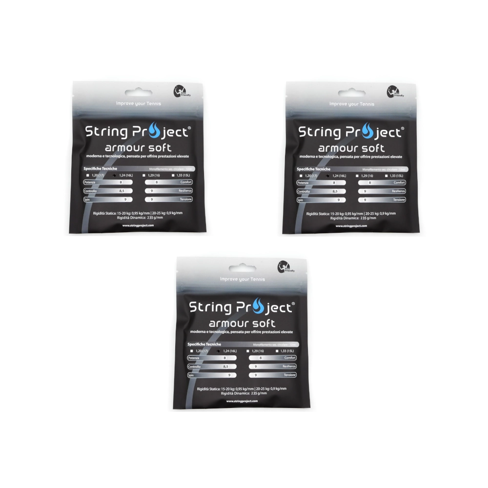 String Project Armour Soft – Pack de 3 Sets de 12 m