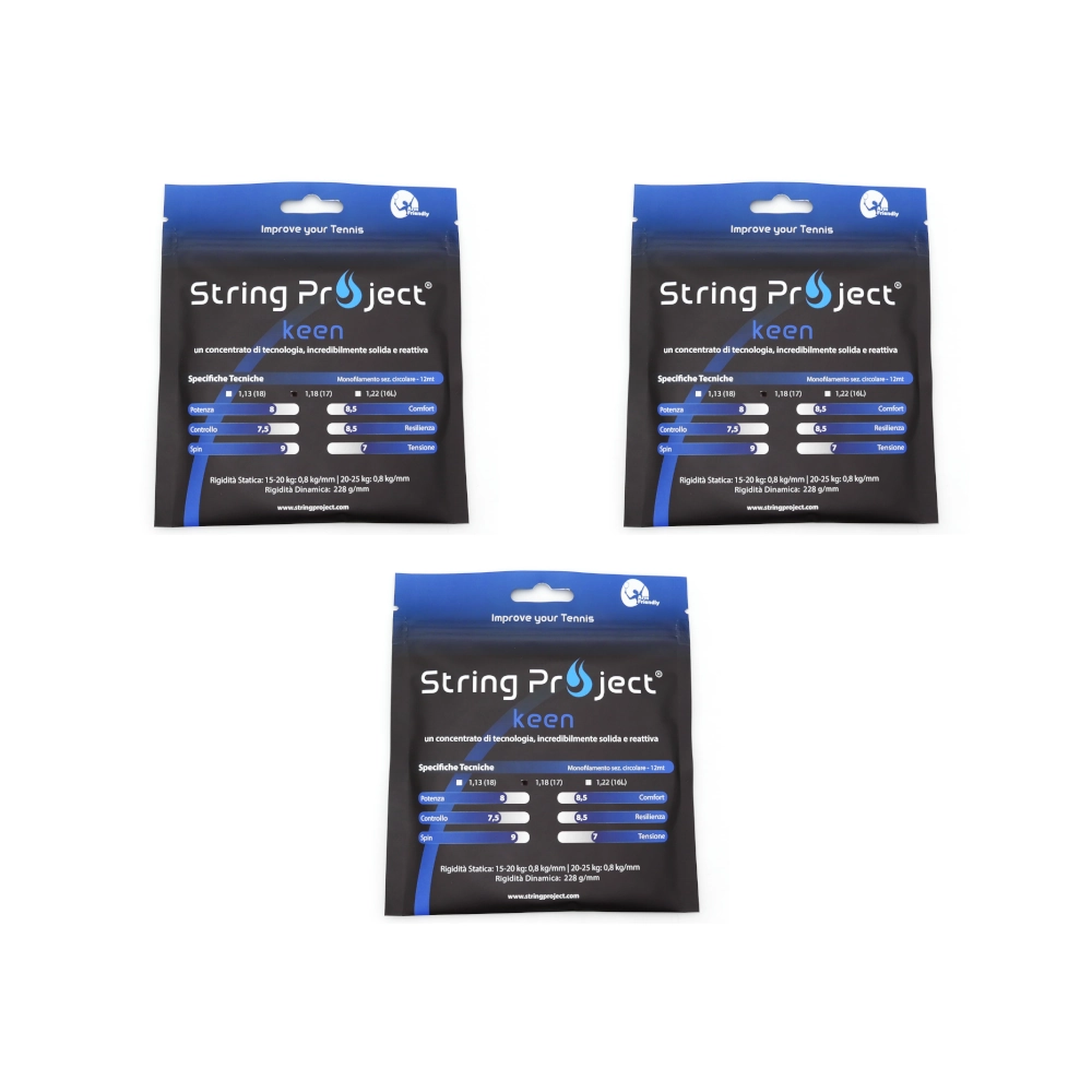 String Project Keen – 3 Sets Pack of 12 m