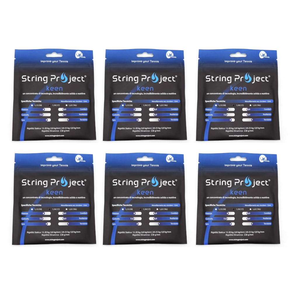 String Project Keen – 6 Paquetes bobina de 12 m