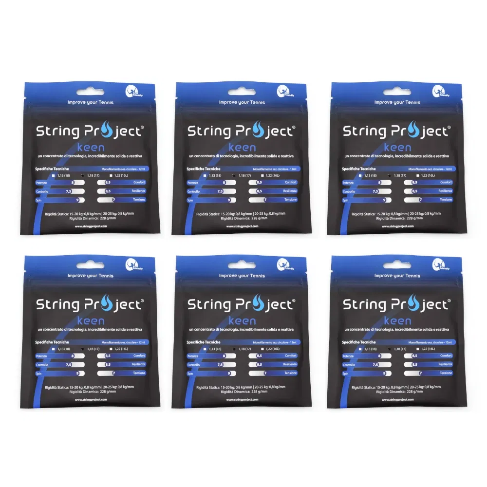 String Project Keen – Pack da 6 matassine da 12 m