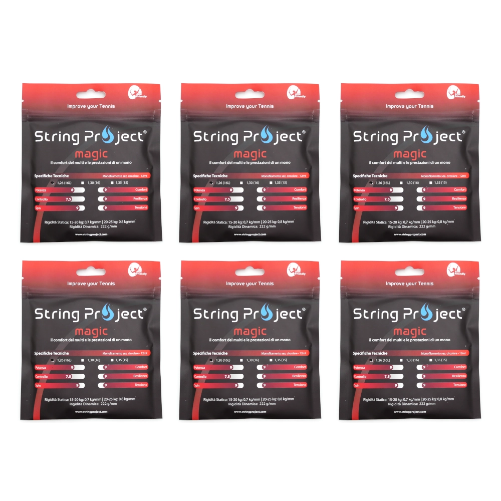 String Project Magic – 6 Sets Pack of 12 m