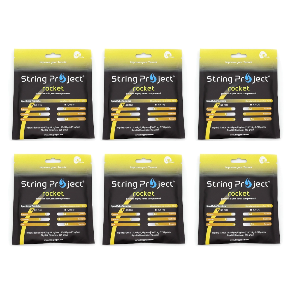 String Project Rocket – 6 Sets Pack of 12 m