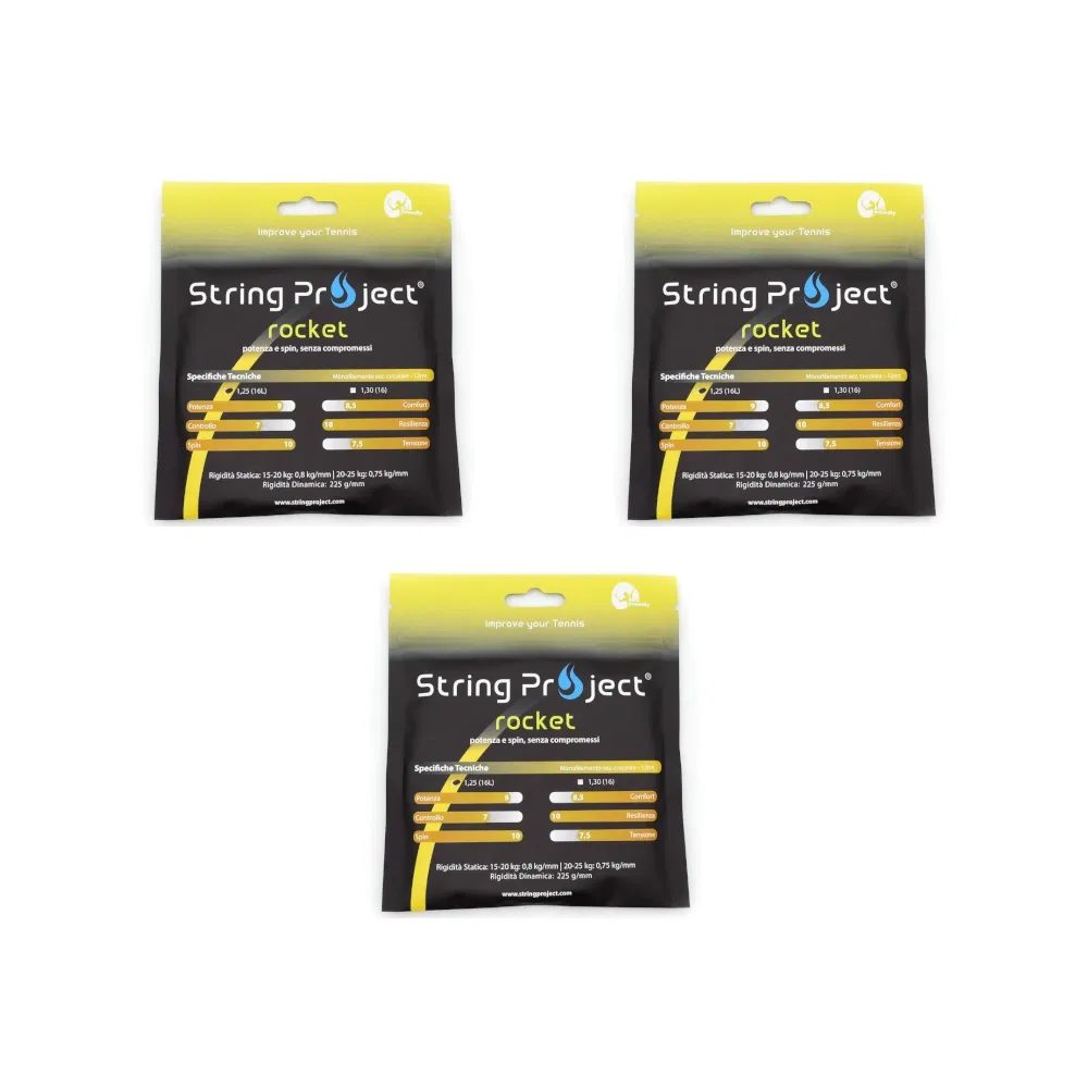 String Project Rocket – Pack da 3 matassine da 12 m