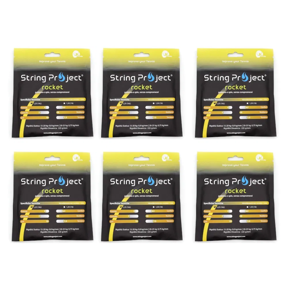 String Project Rocket – Pack da 6 matassine da 12 m