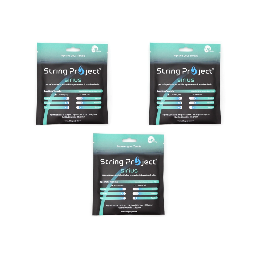 String Project Sirius – 3 Sets Pack of 12 m