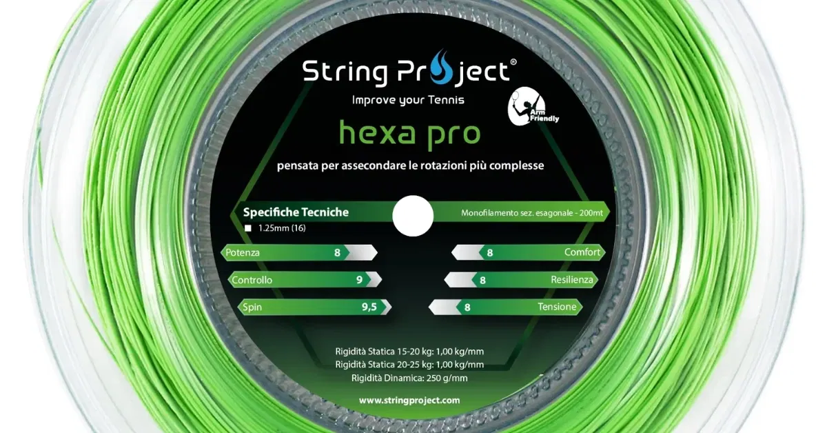 Recensione String Project Hexa Pro su prostrung.com