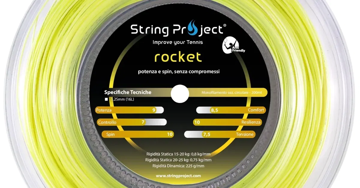 Recensione String Project Rocket su prostrung.com