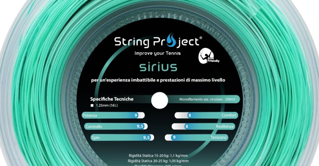 Recensione String Project Sirius su tennisnerd.net