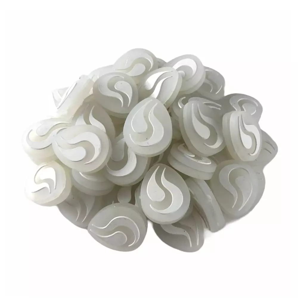 String Project Damper / Antivibrador - Transparente con Llama Blanca String Project Damper / Antivibrador - Transparente con Llama Blanca